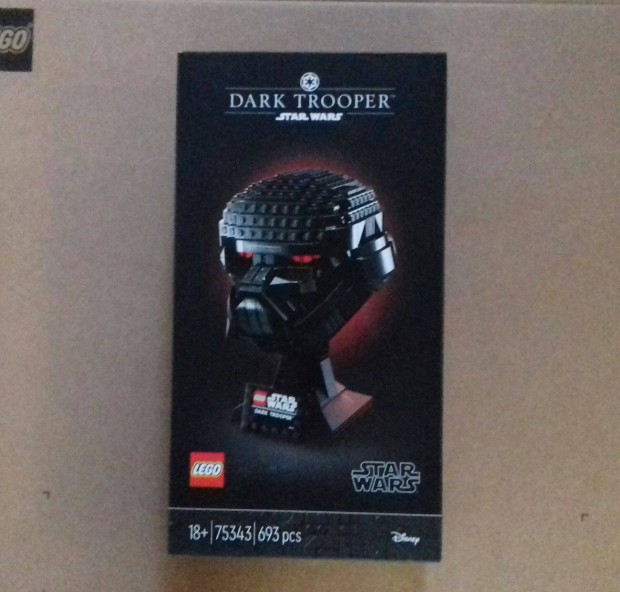 2022: Bontatlan Star Wars LEGO 75343 Dark Trooper sisak. Utnvt GLS F