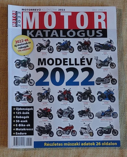 2022-es Motorrev katalgus