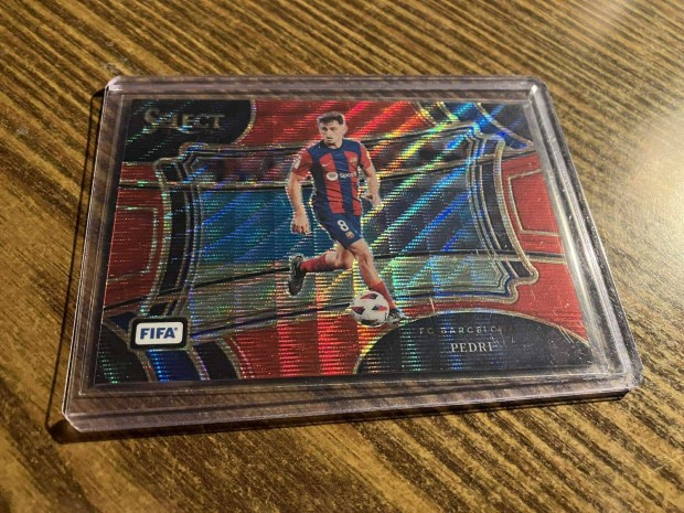 2023-24 Panini Select Fifa - Pedri /149 - Red Wave Field Level - Barce