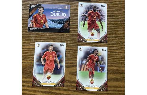 2023-24 Topps UEFA Club Competitions Flagship - AS Roma vlogats