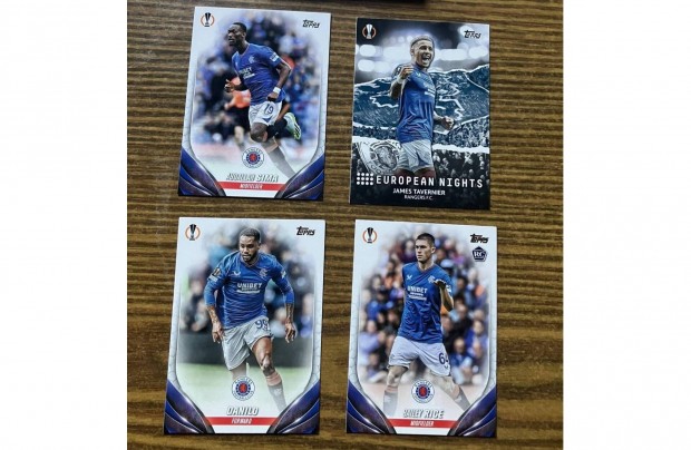 2023-24 Topps UEFA Club Competitions Flagship - Glasgow Rangers vloga