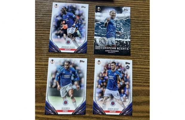 2023-24 Topps UEFA Club Competitions Flagship - Glasgow Rangers vloga