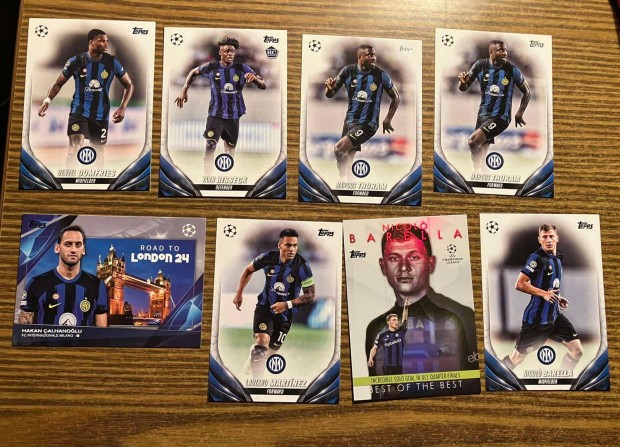 2023-24 Topps UEFA Club Competitions Flagship - Inter LOT