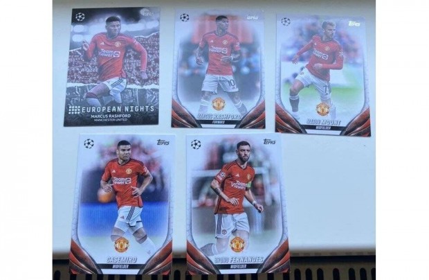 2023-24 Topps UEFA Club Competitions Flagship - Manchester United vlo