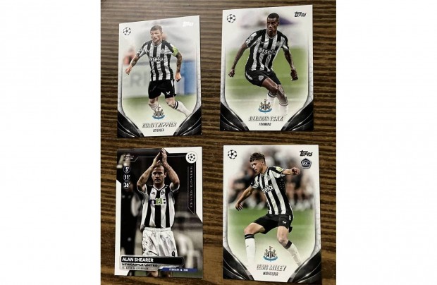 2023-24 Topps UEFA Club Competitions Flagship - Newcastle vlogats