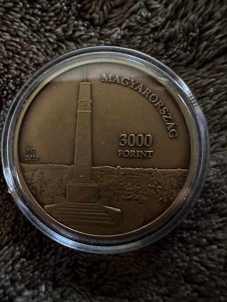 2023 Emlkhelyek Pkozd 3000 Ft Bronzpatinzott UNC