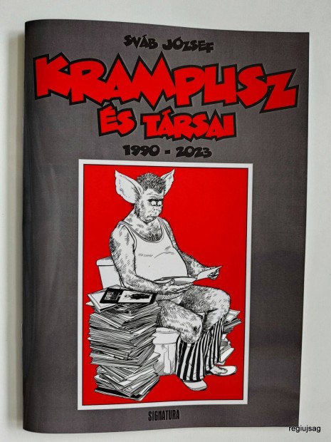 2023 XII / Krampusz s trsai / Eredeti, rgi jsgok, kpregny