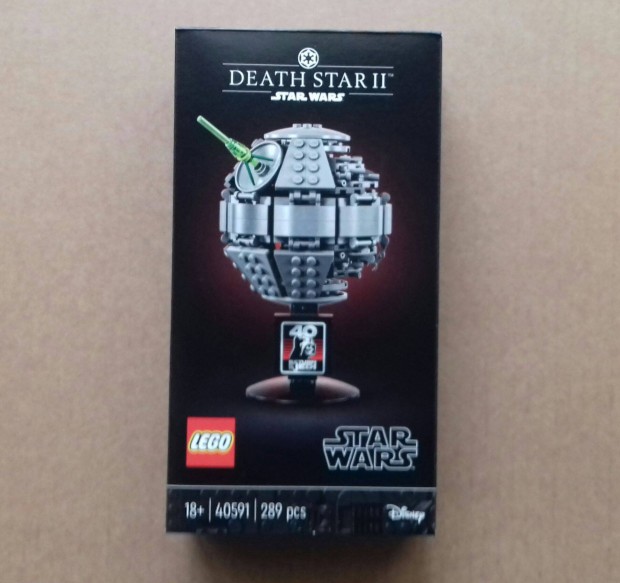 2023: 40. vforduls bontatlan Star Wars LEGO 40591 Death Star II utn