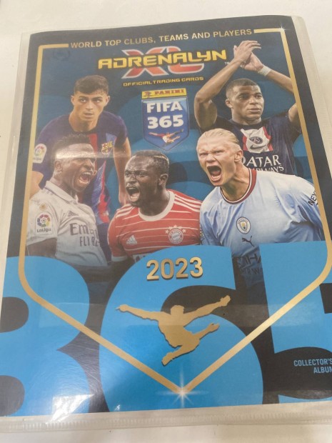 2023 focis album 5 hiányzó kártyával (momentum nélkül)