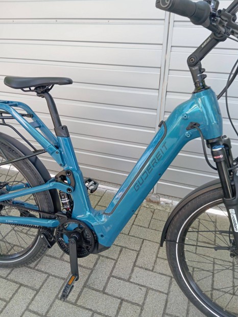 2024, M-es, Össztelós, Gudereit Ebike eladó! 625 akksi, 20 km! Ékszíj