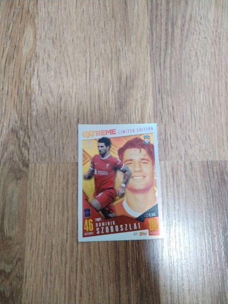 2024 match attax extreme limited Szoboszlai Dominik