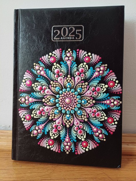 2025 hatridnapl / naptr pink kk rosegold mandala dsztssel kz