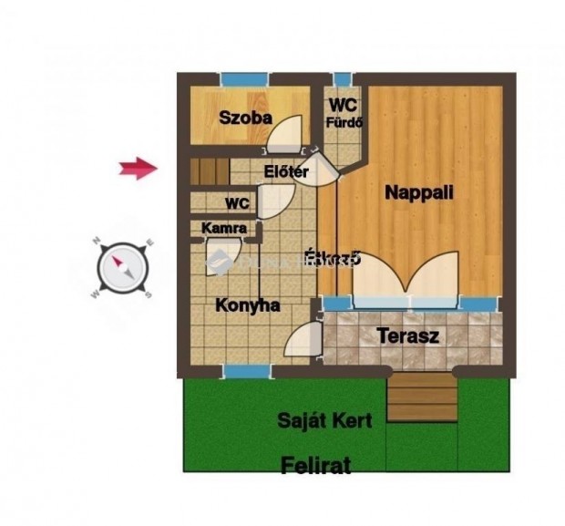 204 nm-es lak�s elad� Budakeszi