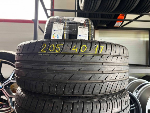 205/40 r17 Falken 6mm nyárigumi 4db eladó 205/40r17 garnitúra