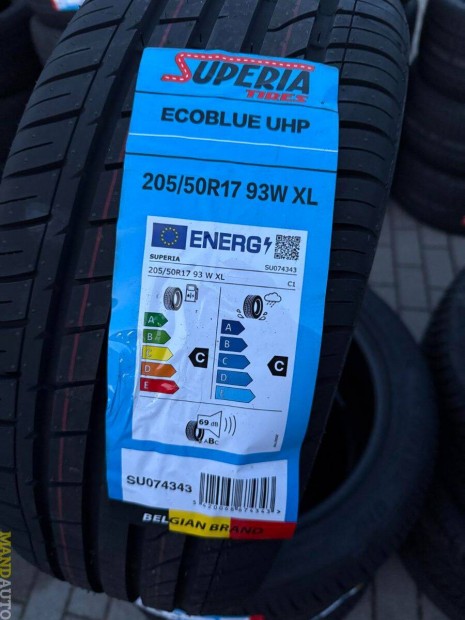205/50R17 Fortuna-Superia Ecoblue UHP(XL).Új nyárigumi