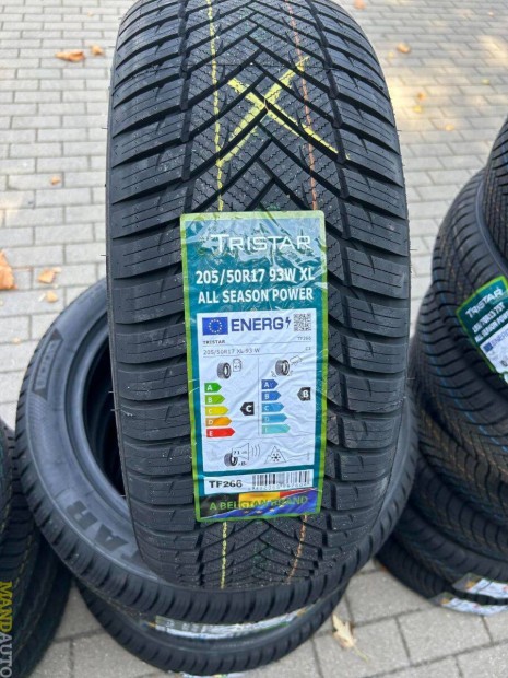 205/50R17 Tristar All Season(XL),Új négy évszakos gumi