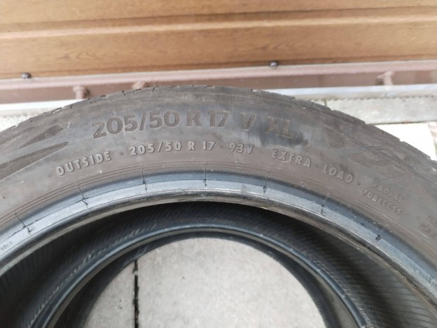 205 50 17 continental 205/50 R 17 nyári gumi 2 db