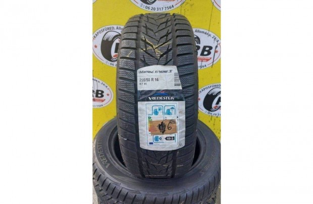 205/50 r16 Vredestein Winter,,vjarat:2016 12000 Ft/db