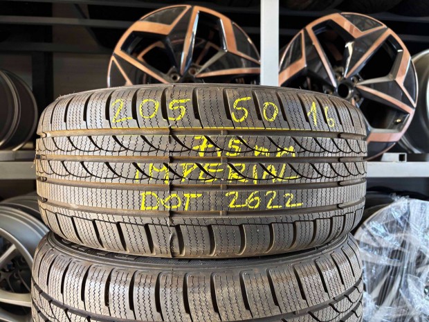 205/50 r16 t�ligumi 7,5mm 4db elad� 205/50r16 garnit�ra