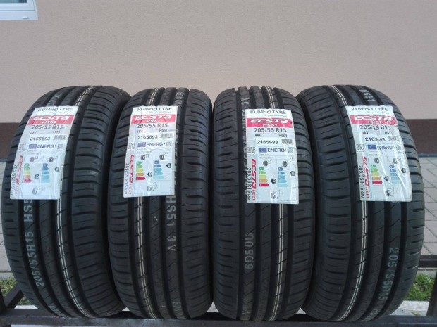 205/55R15 Új Kumho nyári gumi garnitúra 205/55 r15