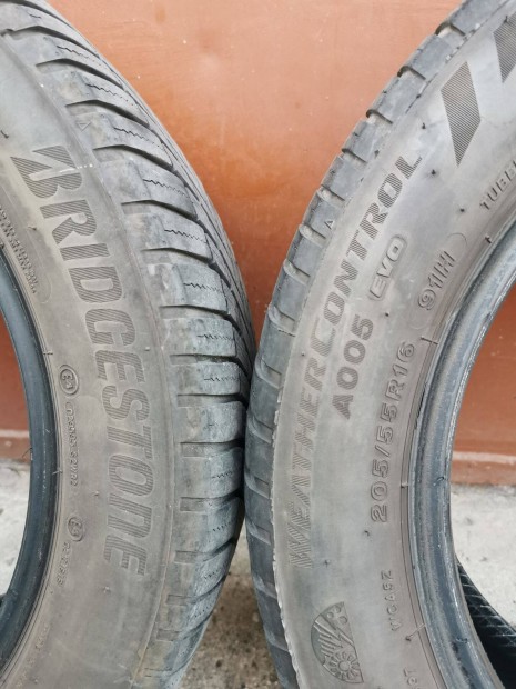 205/55R16 Bridgestone Weather Control a005 evo gumi gumiabroncs