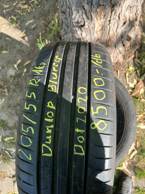 205/55R16 Dunlop,Hasznlt nyri gumi