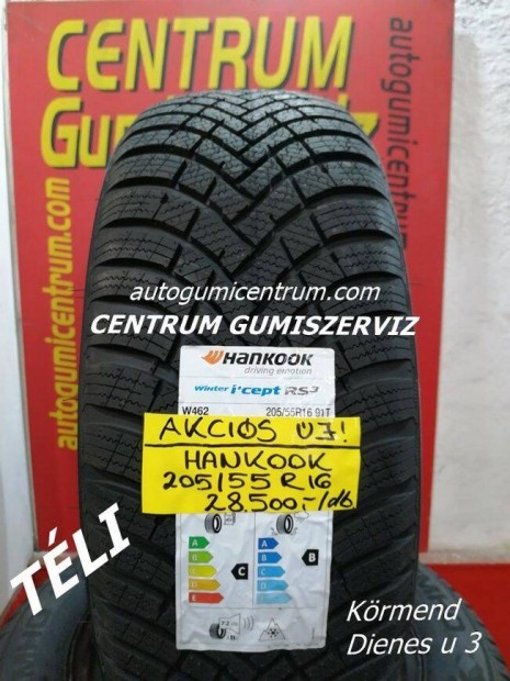 205/55R16 Hankook j tli gumik