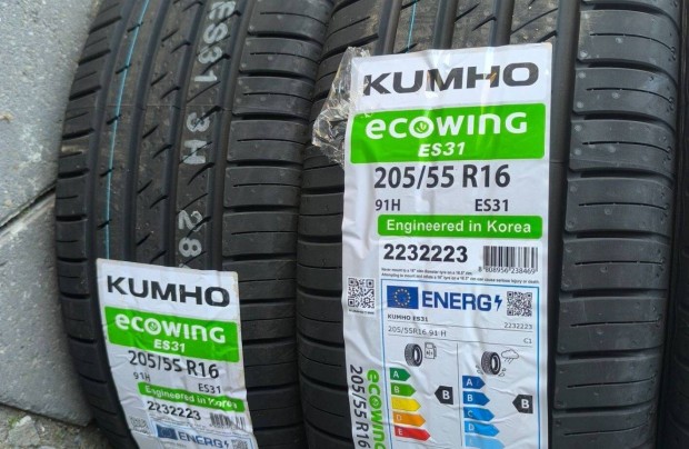 205/55R16 Új Kumho nyári gumi garnitúra 205/55 r16