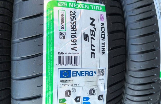 205/55R16 Új Nexen nyári gumi garnitúra 205/55 r16