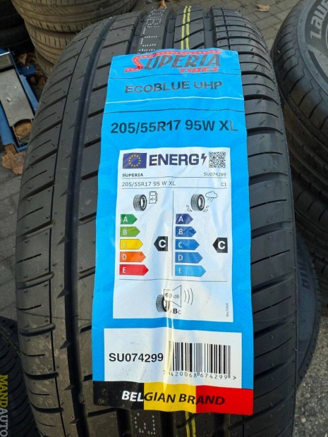 205/55R17 Fortuna-Superia Ecoblue UHP(XL),Új nyárigumi