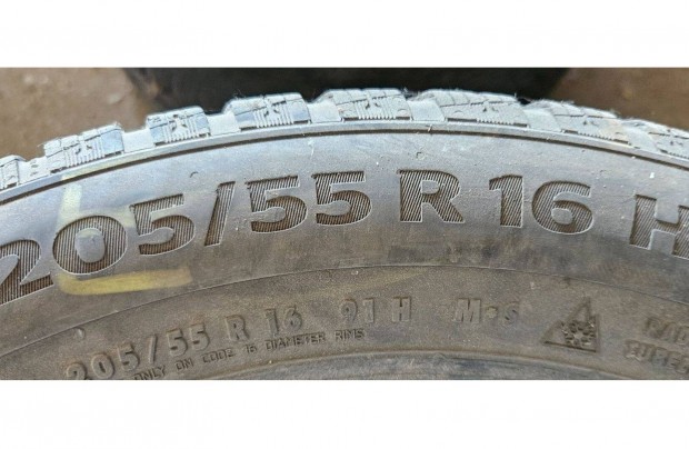 205/55 R16 Continental TS860 tli gumiabroncs szett elad