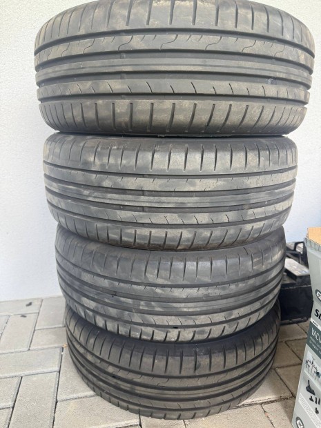 205/55 R16" Dunlop nyári gumi, 5X112 R16" lemezfelni