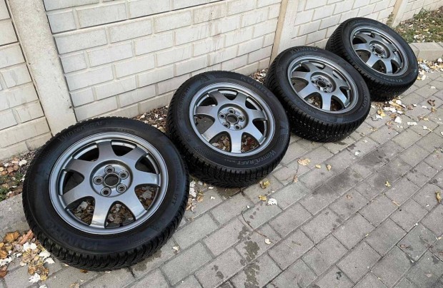 205/55/R16 téli szett alufelnin, toyota 2-es prius gyári felni, Kumho
