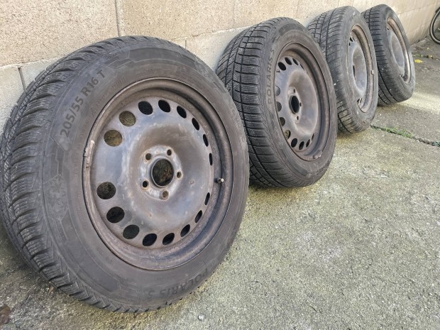 205/55 R16 téligumi, Opel Astra/Zafira lemezfelni