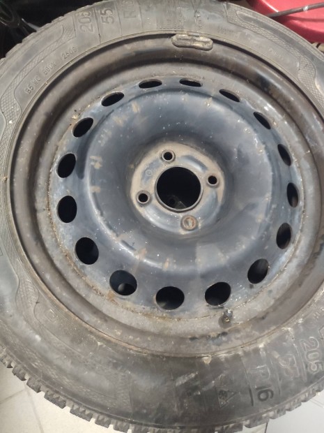 205/55 R16 vasfelnik gumikkal prban 2db