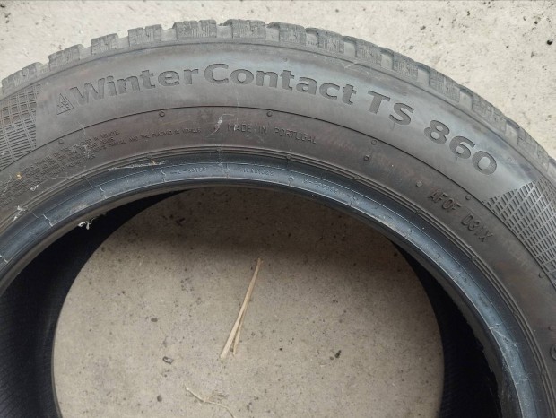 205/55 r16 Téli gumi Continental Németországból 6.5 mm-es.