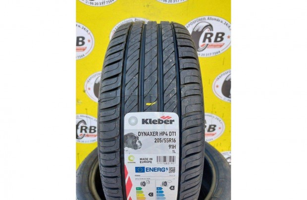 205/55 r16 Új Kleber nyári 2024, 28000ft/db