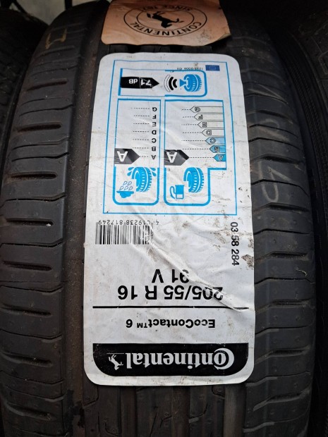 205/55r16 continental eco contact 6 j nyri gumi 1db