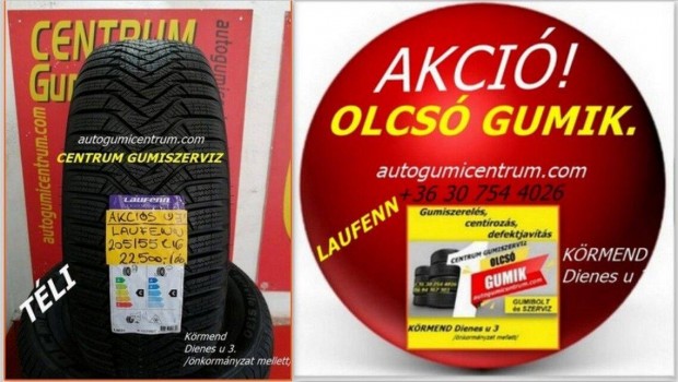 205/55r16 tli gumi jak -Laufenn. 22.500 Ft