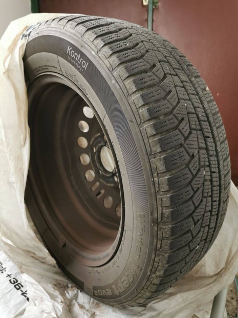 205/60/16 Hankook téli gumi + acélfelni, Opel gyári tárcsa - 4 db
