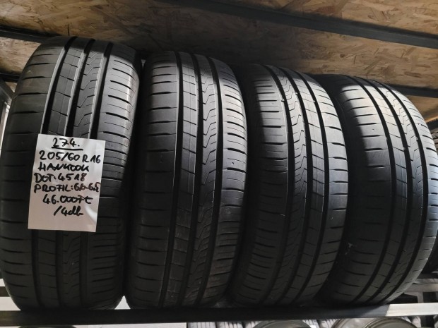 205/60 R16 nyári gumi garnitúra