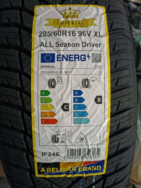 205/60 R16 j 4 vszakos gumi 4db