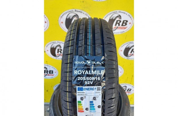 205/60 r16 Black Royal Új nyárigumi 21 500 Ft/db