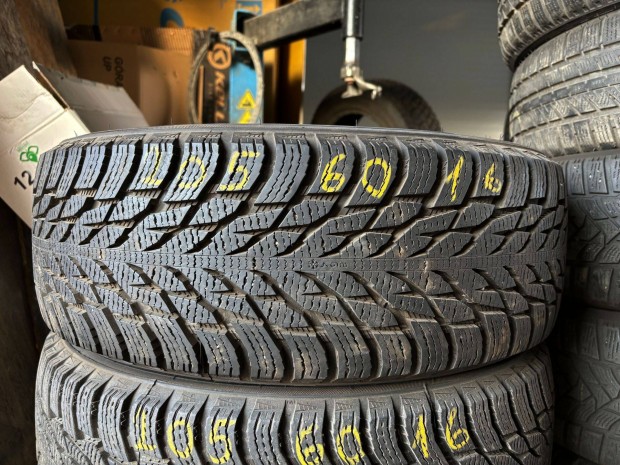 205/60 r16 Nokian 8,2mm 4db tligumi elad 205/60r16 garnitra