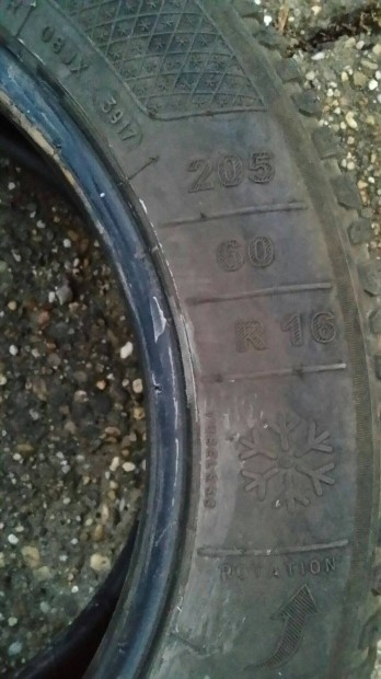 205/60 r16 hasznlt tli gumi