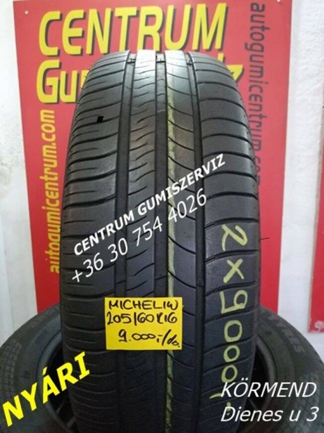 205/60r16 hasznlt nyri gumi Michelin 2db