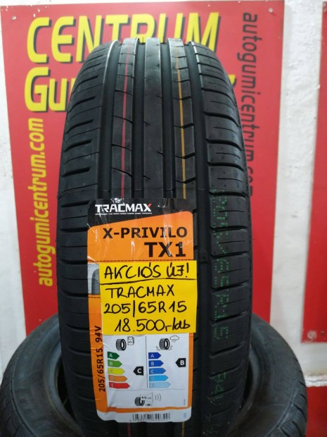 205/65R15 Tracmax X Privilo TX1 akcis nyri gumi