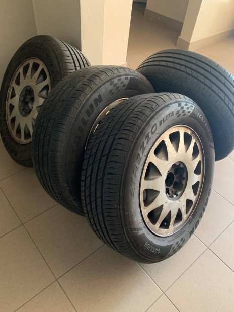 205/65R15 ny�ri gumi �s Eurovan felni (Fiat, Lancia, Peugeot, Renault)