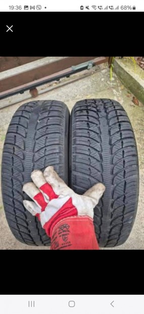 205/65r15 téligumi 2db Kleber 2013as 6mm profilmélységgel 2db/5000