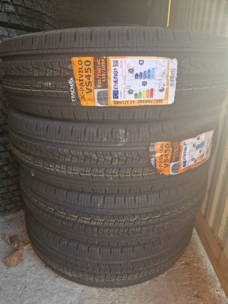 205/75r16C Tracmax teli 4db j